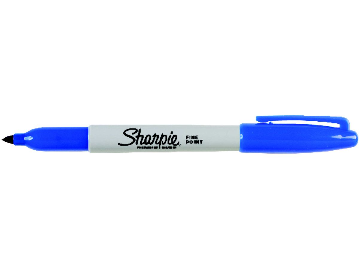 SHARPIE Permanent Marker Fine 1mm S0810950 blu (3501177418331)
