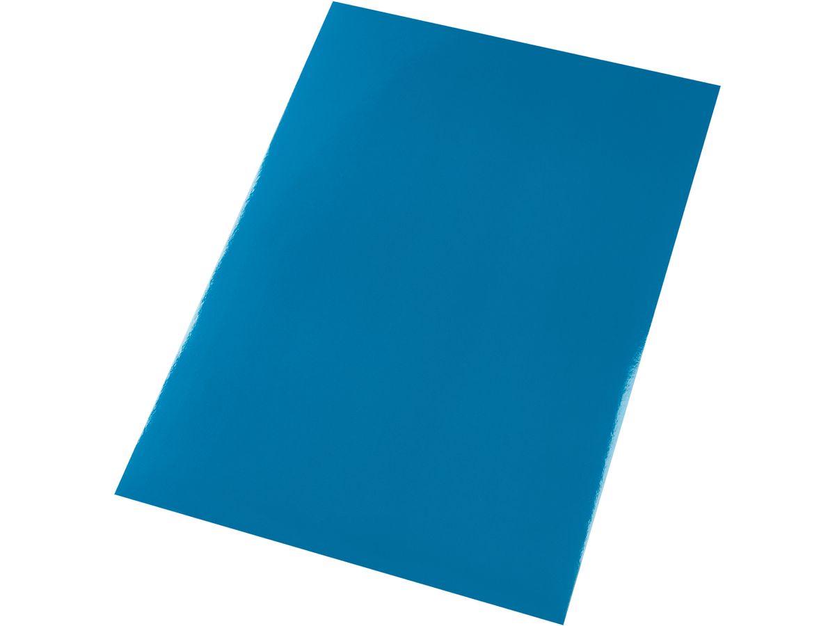 GBC HiGloss Cover A4 CE020020 bleu, 250g 100 pcs. (8019152801993)