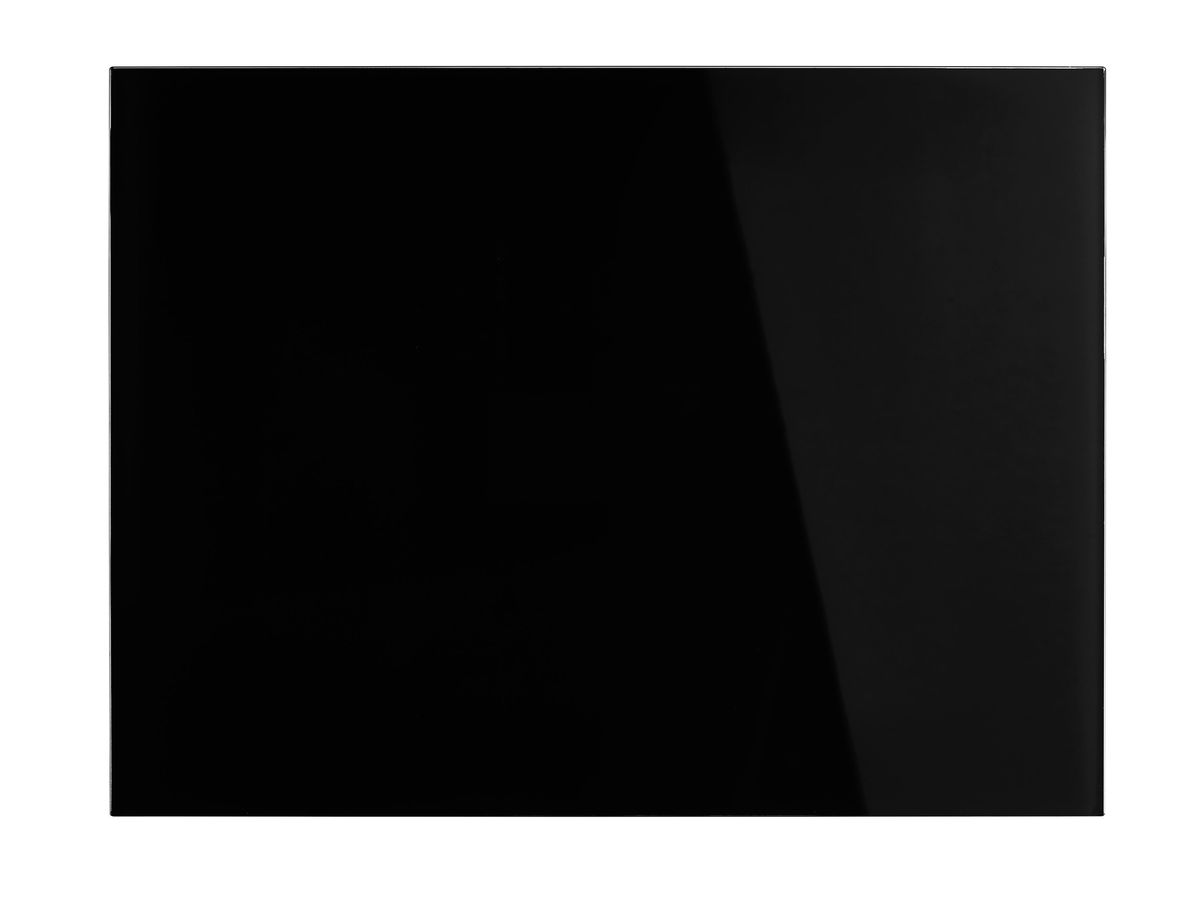 MAGNETOPLAN Design-Glasboard 800x600mm 13403012 nero, magnetico (4013695057125)