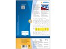 HERMA Étiquettes SPECIAL 85x85mm 8035 jaune,extr.perm. 150pcs./25 f. (4008705080354)