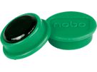 NOBO Calamita rotonda 24mm 1915296 verde 10 pezzi (5028252611183)