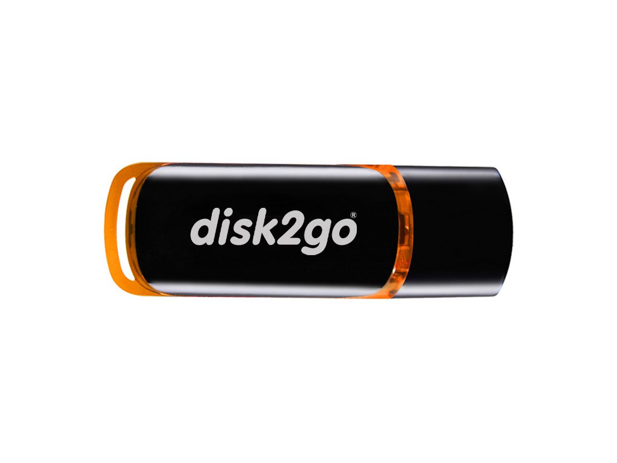 DISK2GO USB-Stick solo 8GB 30006621 Type C USB 3.2 (7640111168720)
