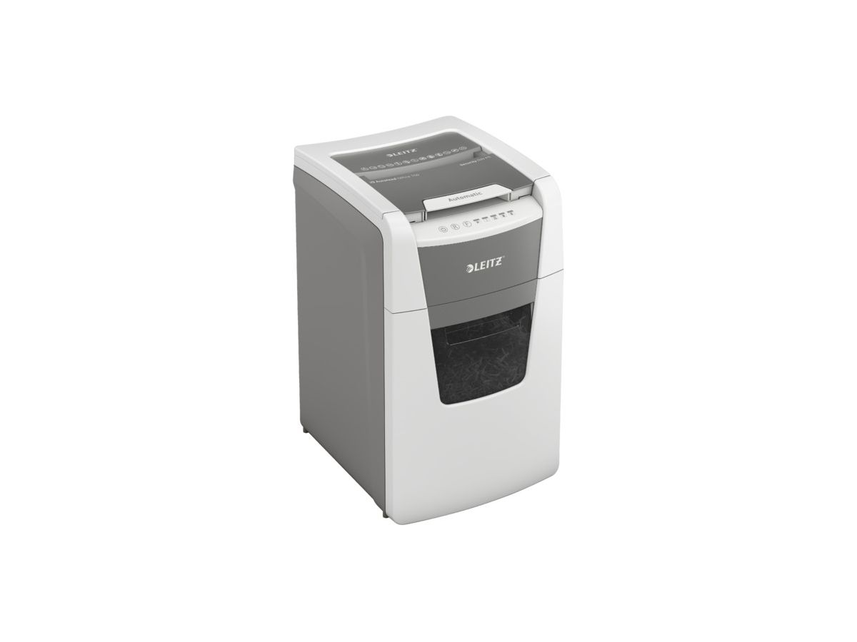 LEITZ Aktenvernichter IQ AF 8014-20-00 Office 150, P-5, 44lt (4002432126422)