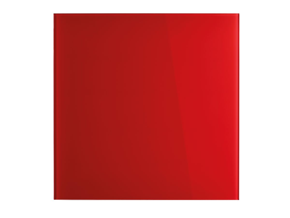 MAGNETOPLAN Design-Glasboard 400x400mm 13401006 rot, magnetisch (4013695057057)