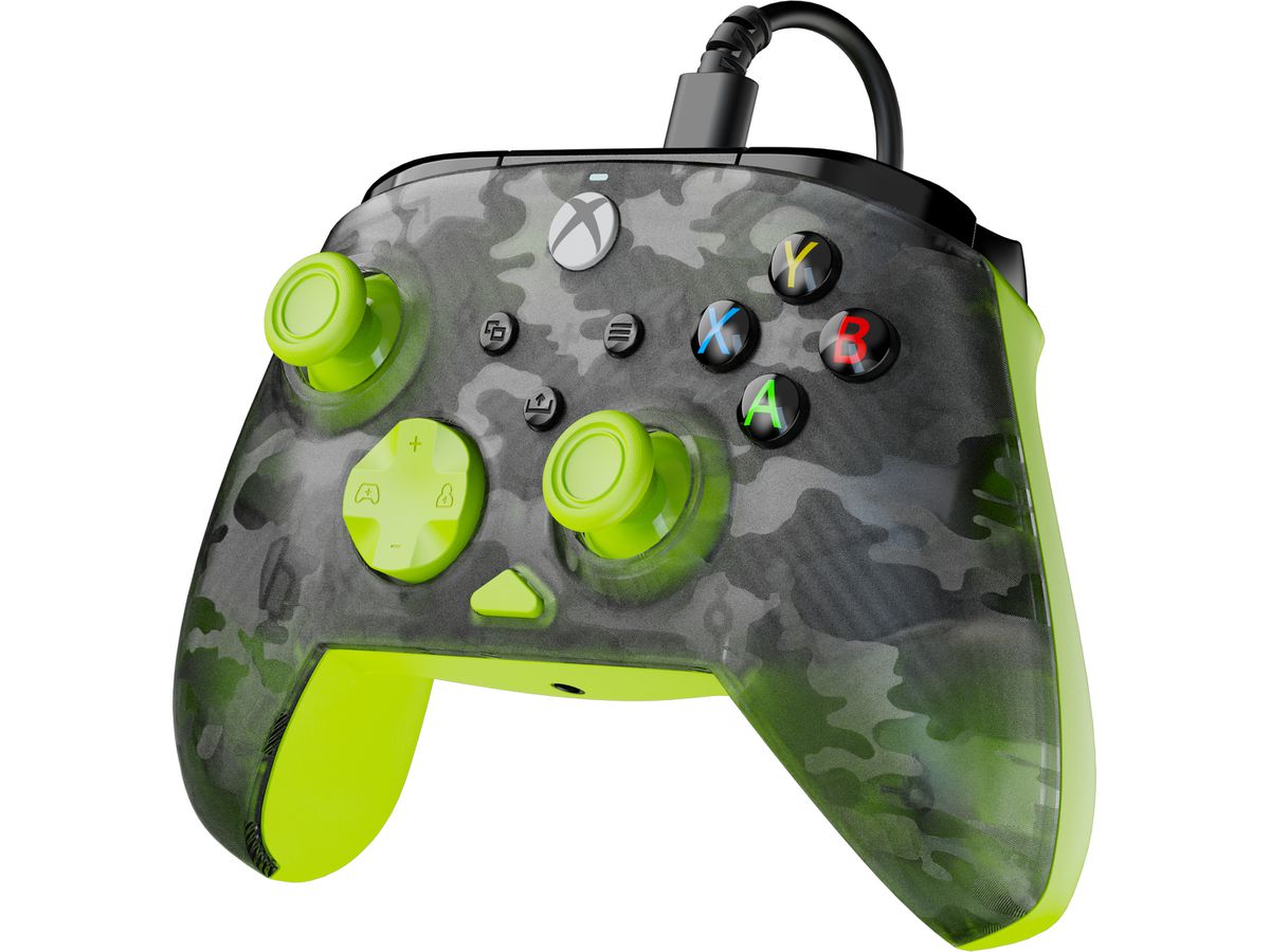 TURTLE BEACH Rematch Core Wired Ctrl. TBC-2001-75 XB, Ghost Camo Black,Yellow (0840454400021)