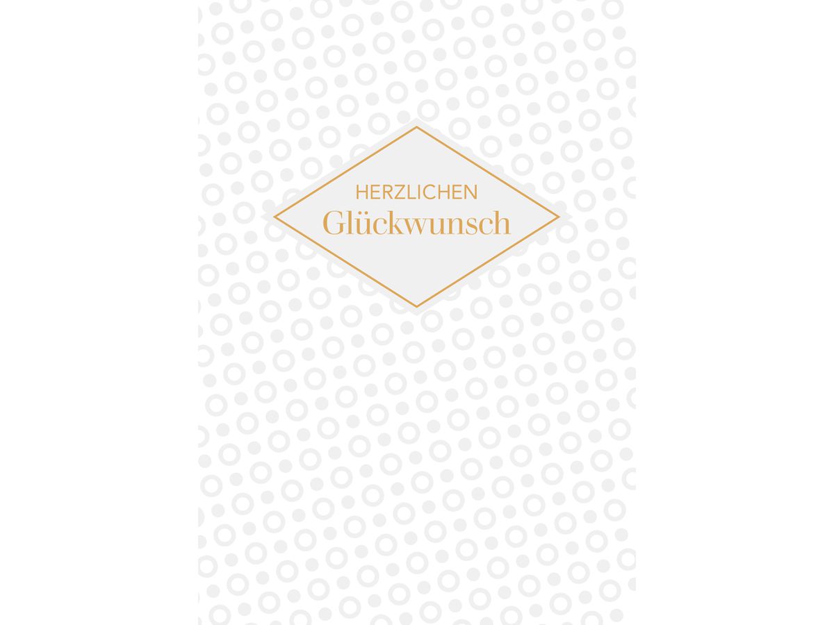 ABC Geburtstagskarte A4 54019 Herzlichen Glückwunsch (7611119212708)