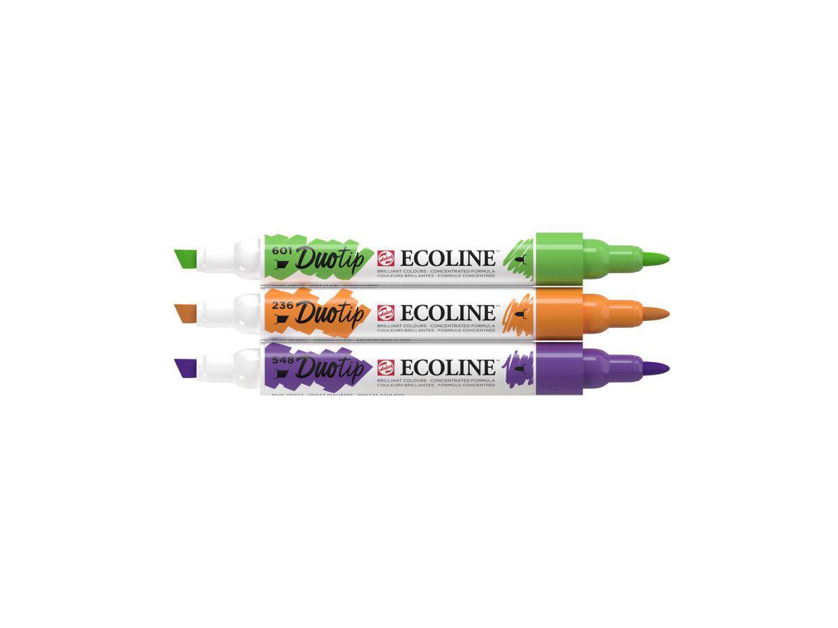 TALENS Ecoline Duotip Set 11609901 3 couleurs secondaire (8712079465612)