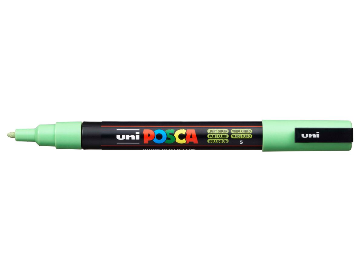 POSCA Marker 0.9-1.3mm PC3M L.GREEN verde chiaro (4902778915875)
