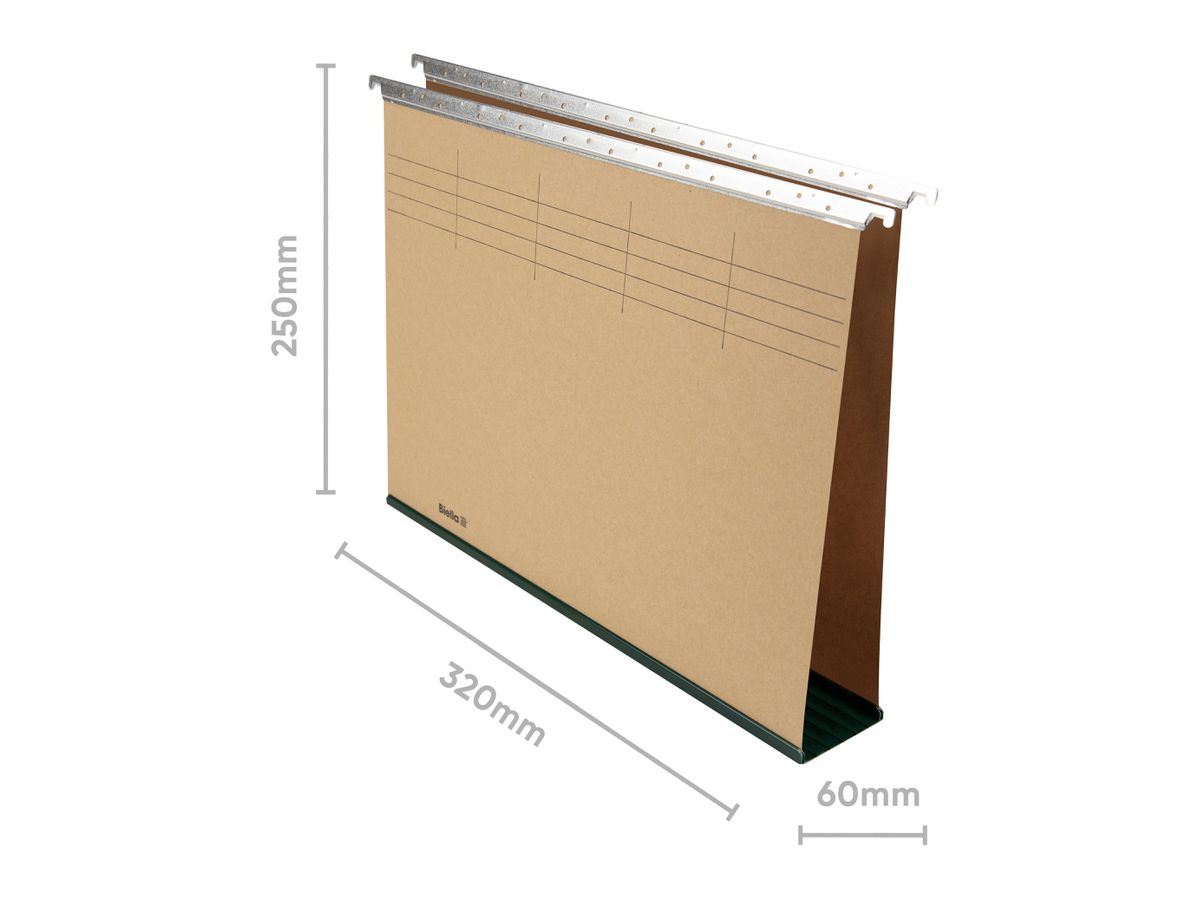 BIELLA Dossier sup. 6cm A4 27046000U oliv 32x25cm (7611365218547)