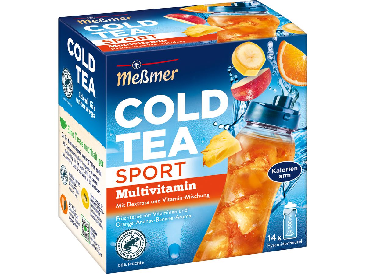 MESSMER Cold Tea Sport Mulitvitamin 10824300 Beutel 2.75g, 14 Stk. (4002221050150)