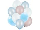 PARTYDECO Ballons 30cm ZBL5 bleu, assortis 10 pièces (5904555046368)