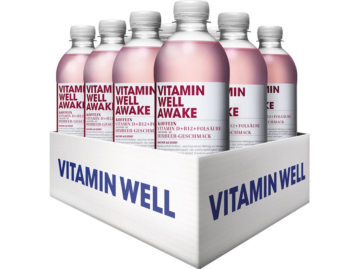 VITAMIN WELL Awake, Pet 3591 50 cl, 12 pz. (7340222800099)