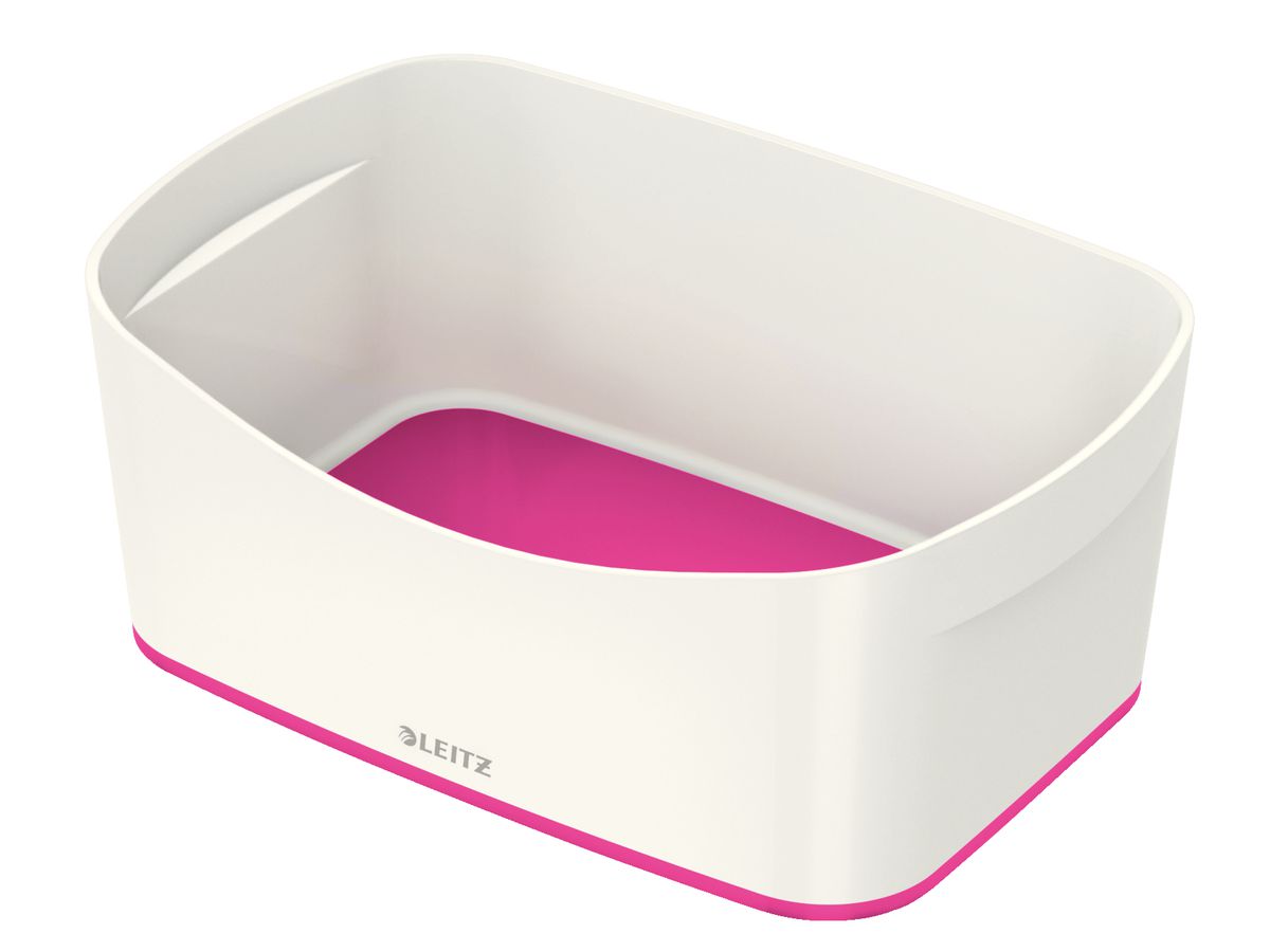LEITZ MyBox vaschette da scrivania 52571023 bianco/pink (4002432116553)