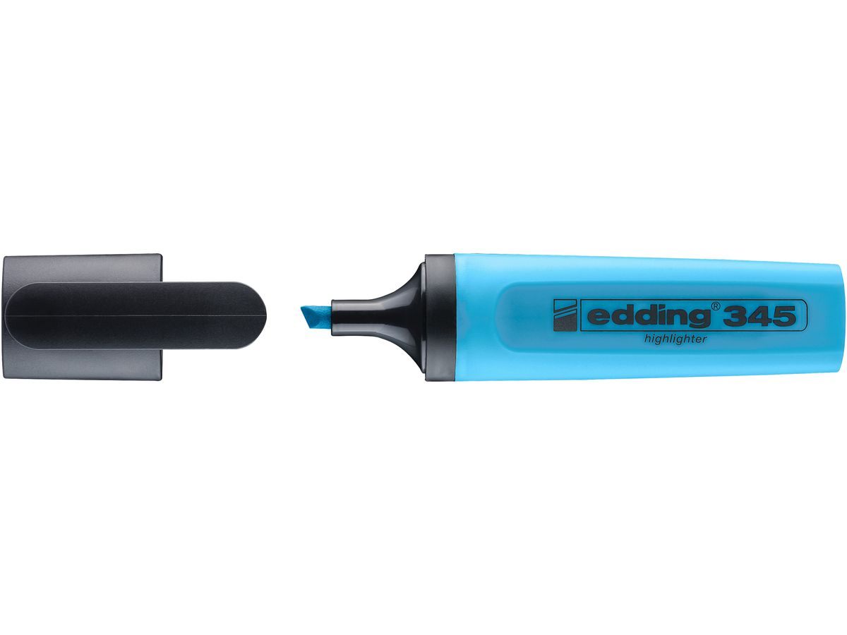 EDDING Textmarker 345 345-10 blu (4004764841578)