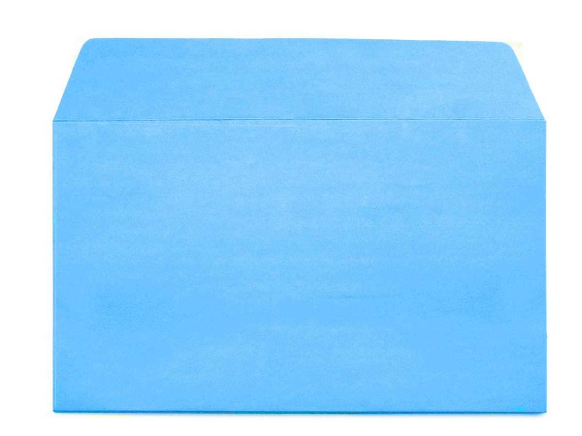 PAPYRUS Couvert Rainbow o/Fenster C5 88048546 blau, 120g 250 Stück (7612285273784)