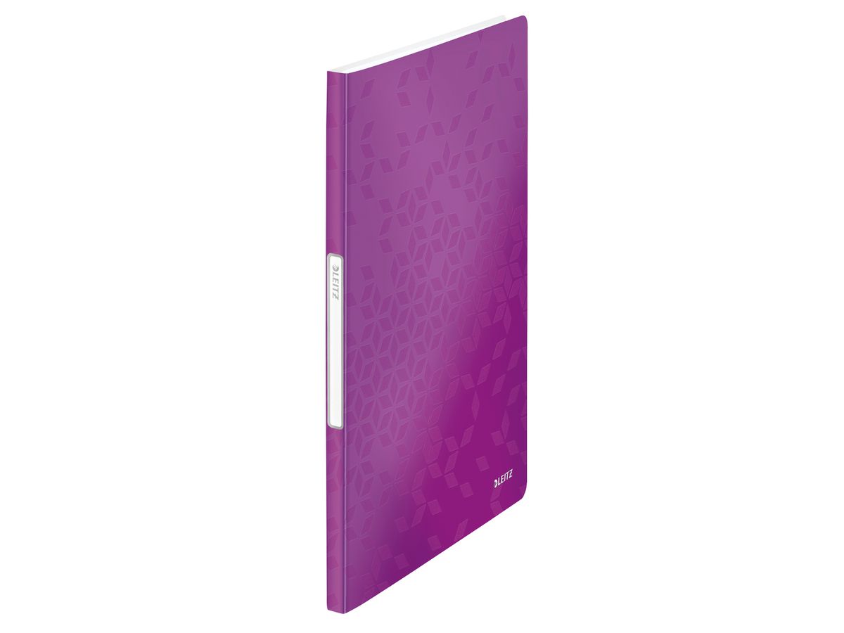 LEITZ Sichtbuch WOW PP A4 46310062 violett 20 Taschen (4002432106103)