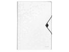 LEITZ Projektmappe WOW A4 4589-00-01 weiss 5 Fächer (4002432121021)