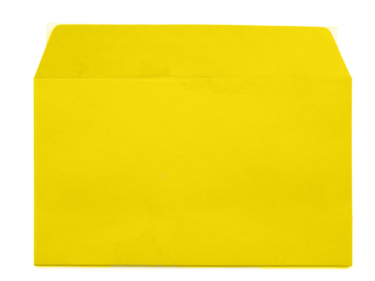 PAPYRUS Busta Rainbow s/finestra C5 88048531 giallo 250 pezzi (7612285273654)
