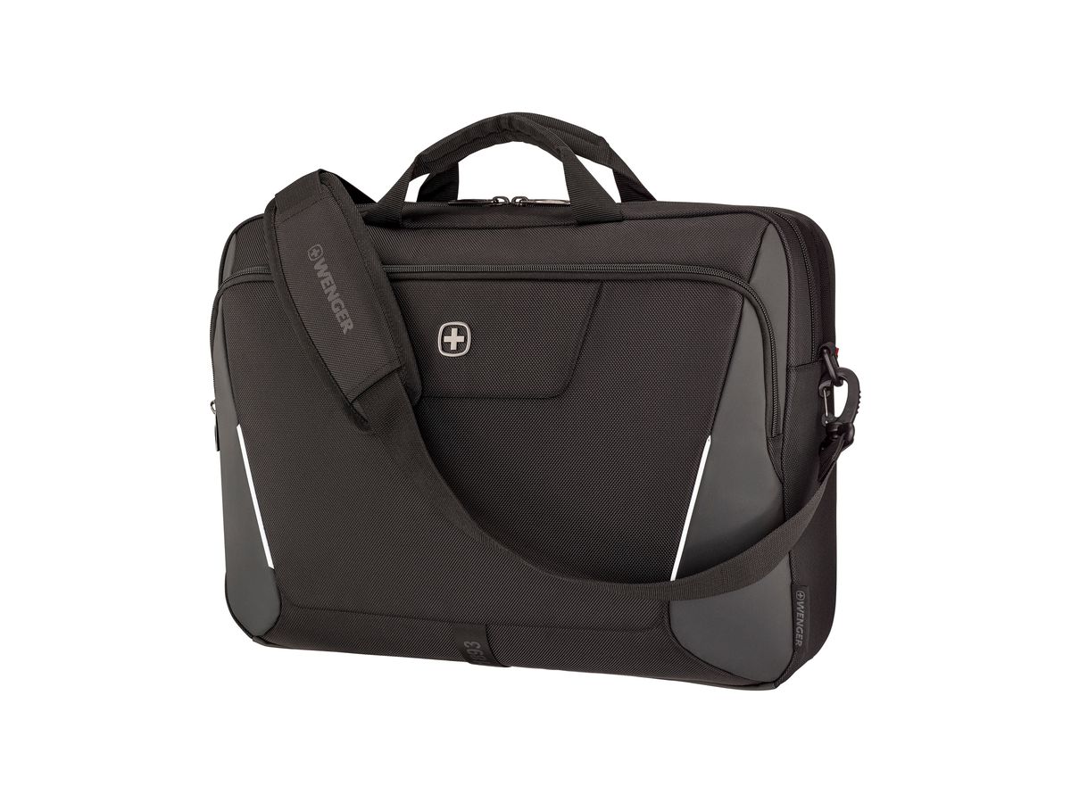 WENGER Laptop Briefcase 17inch 653301 XE Brief Black (7611160272812)