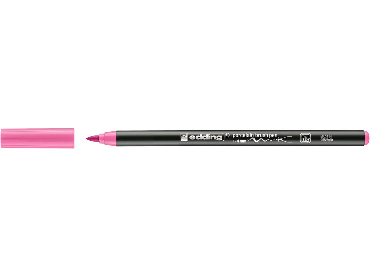 EDDING Porcellana Marker 4208 1-4mm E-4200 rosa (4004764927913)