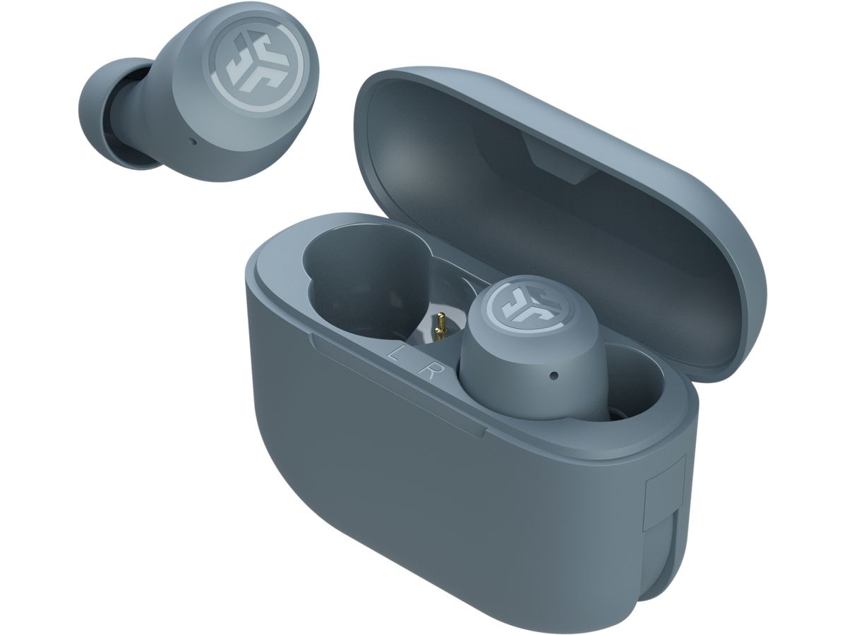 JLAB Go Pop+ Earbuds IEUEBGAIRPOPRSLT124 True Wireless, Slat (0812887017213)