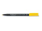 STAEDTLER Lumocolor permanent B 314-1 giallo (4007817331712)