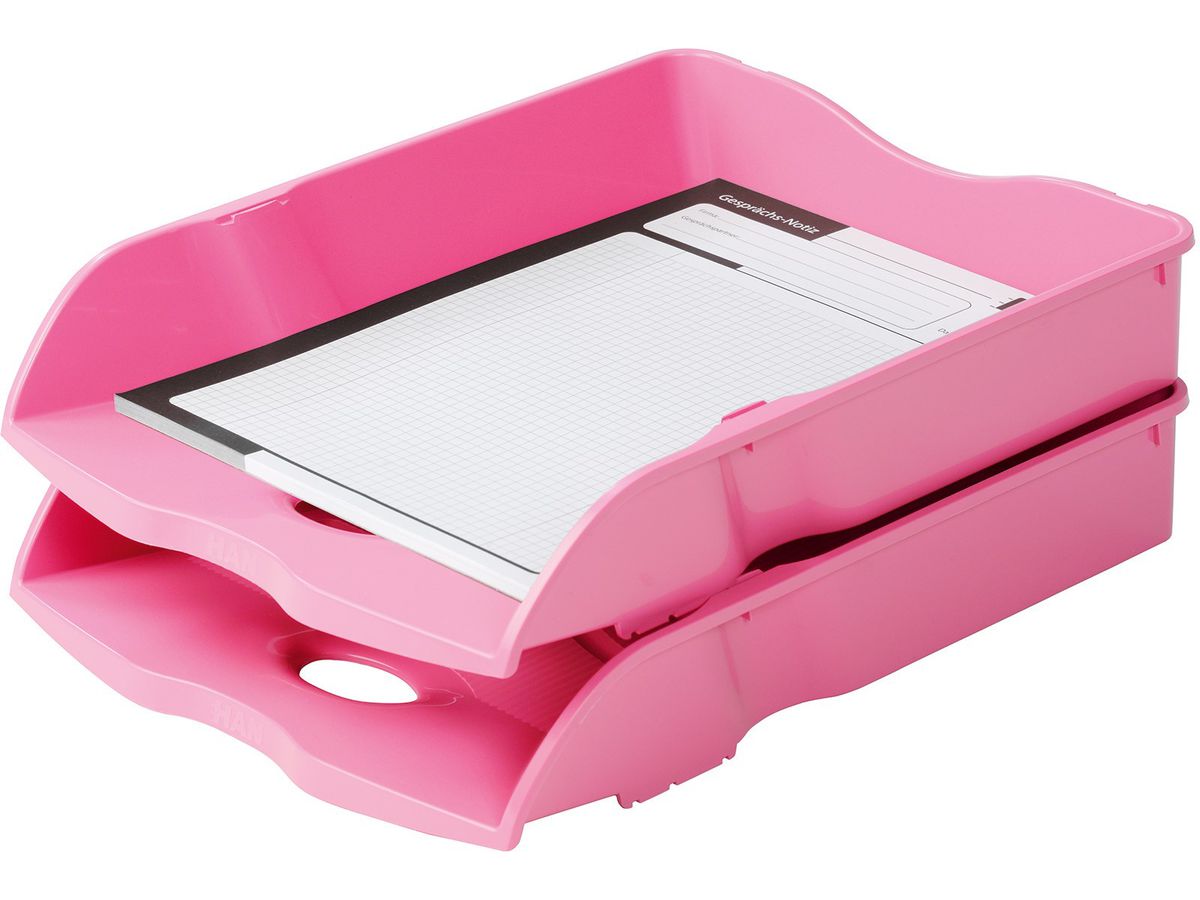 HAN Corbeille cou.Re-LOOP DINA4/C4 1.81 pink (4012473103573)