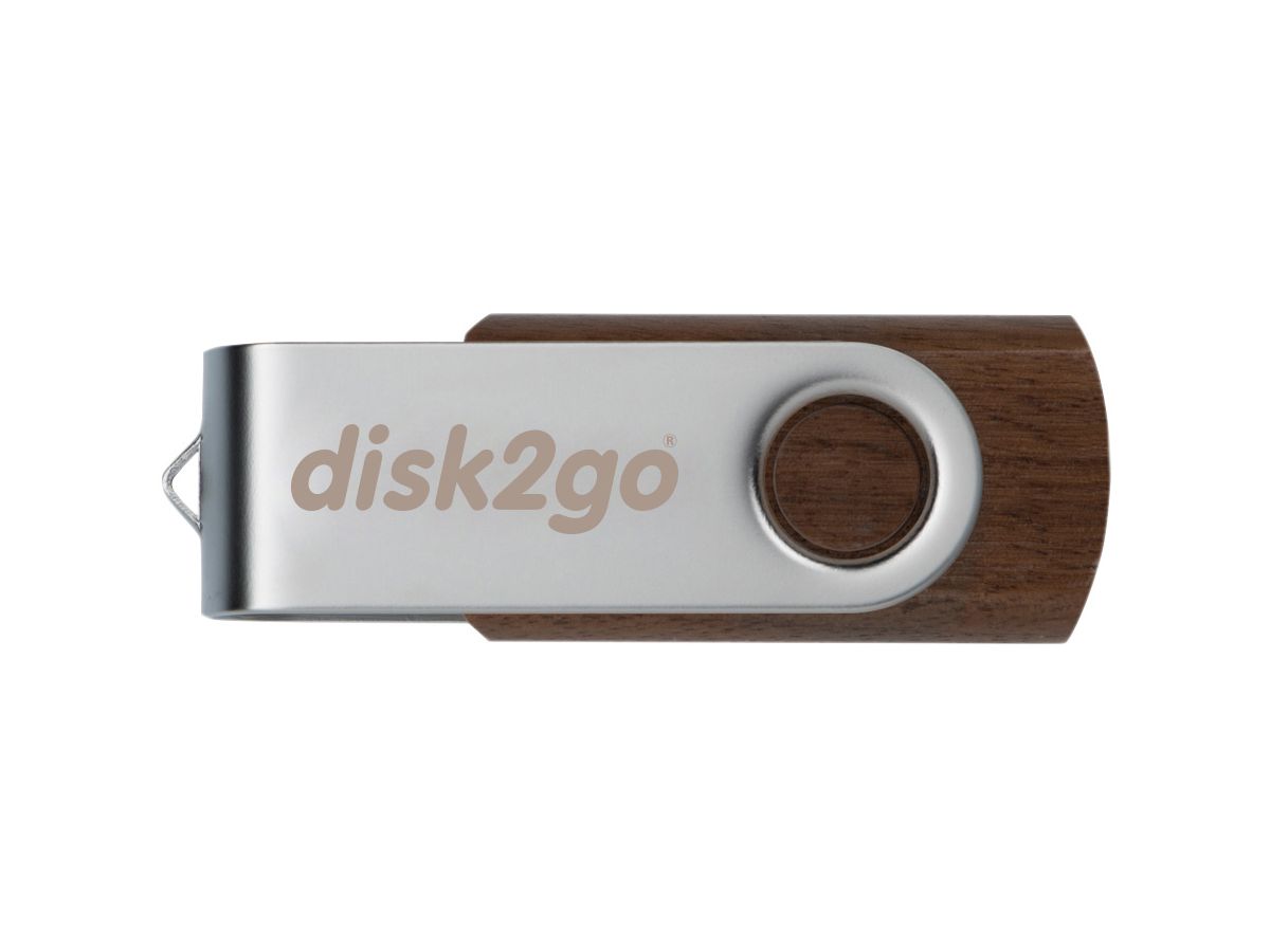 DISK2GO USB-Stick wood 64GB 30006663 USB 3.0 (7640111166993)