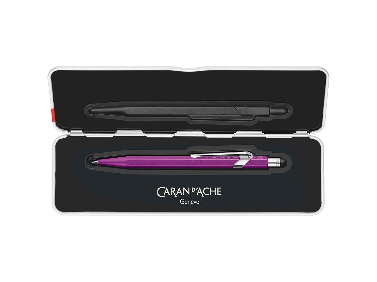 CARAN D'ACHE Porta-ricarica 849 Colormat-X 844.605 viola, Slimpack (7630002359603)