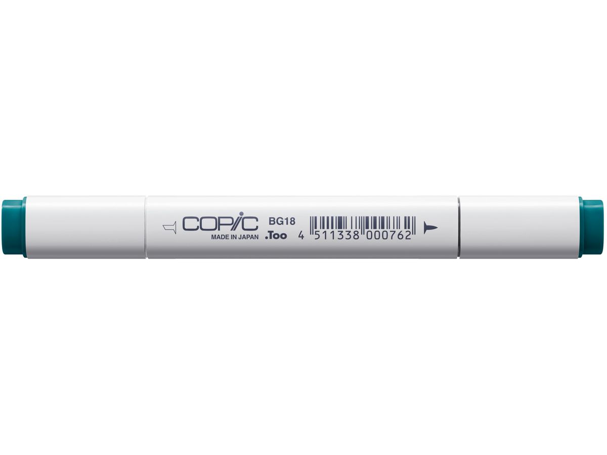 COPIC Marker Classic 2007556 BG18 - Teal Blue (4511338000762)