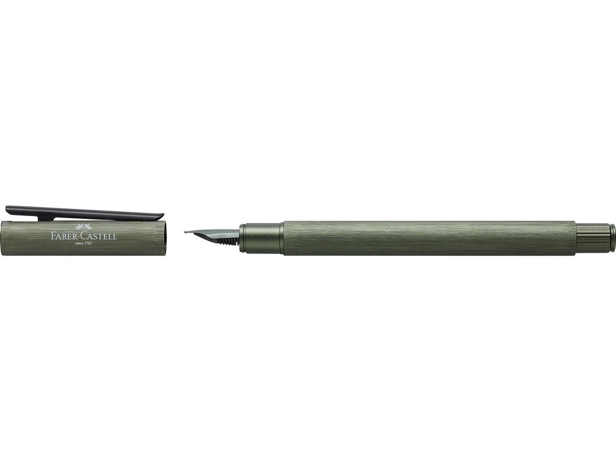 FABER-CASTELL Stylo plume Neo Slim M 146150 vert olive (4005401461500)