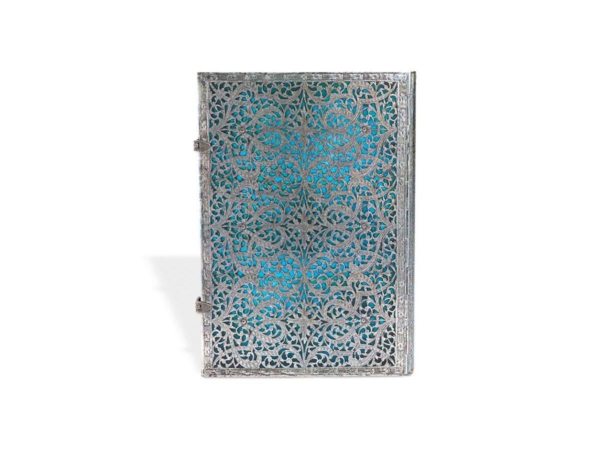 PAPERBLANKS Taccuino Maya Blau 210x300mm PB25597 in bianco 240 pagine (9781439725597)