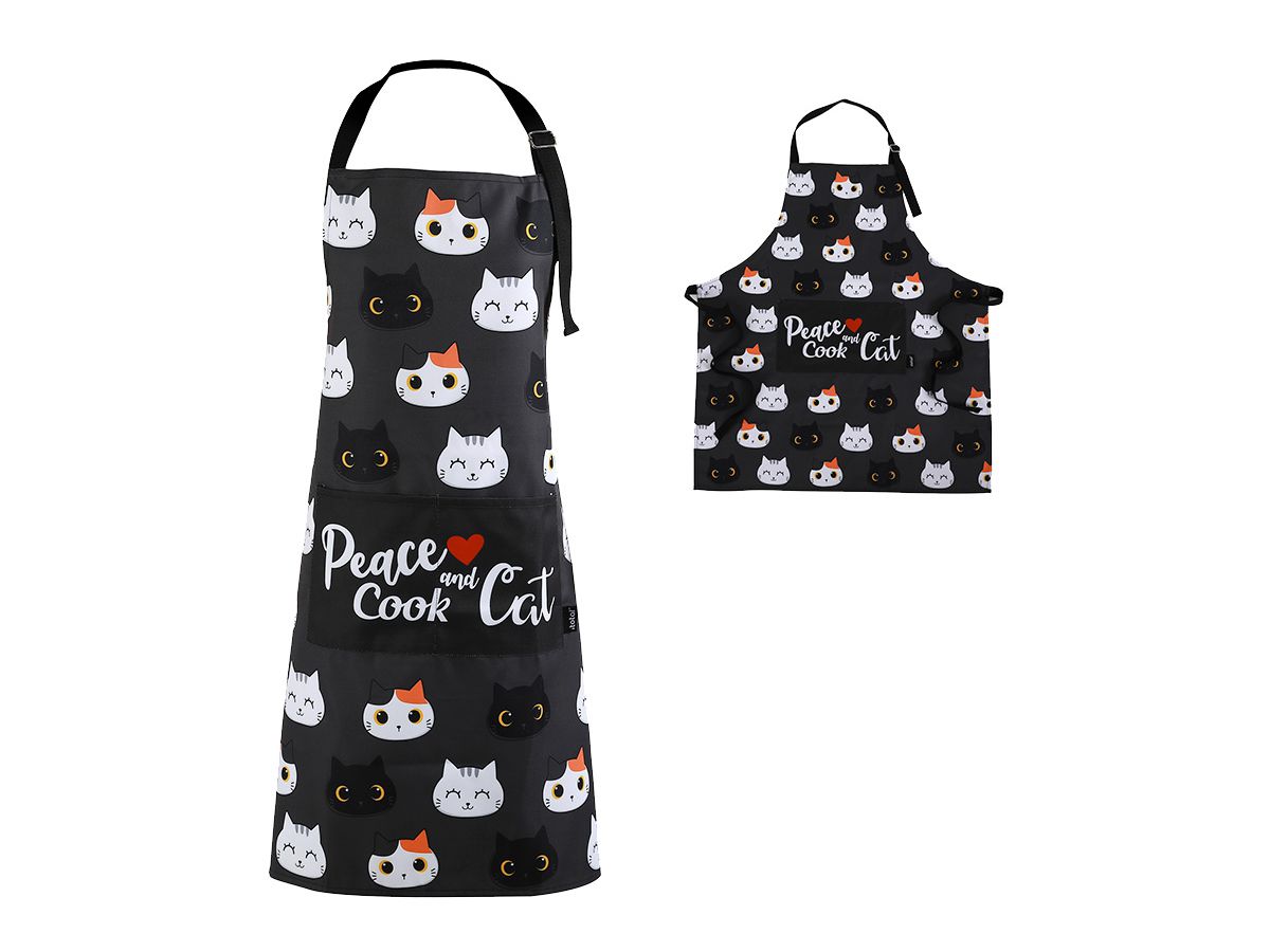 I-TOTAL Tireur de cuisine 68x78cm XL2558 Cats (8059037072797)