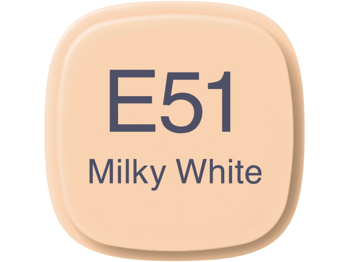 COPIC Marker Classic 20075236 E51 - Milky White (4511338001110)