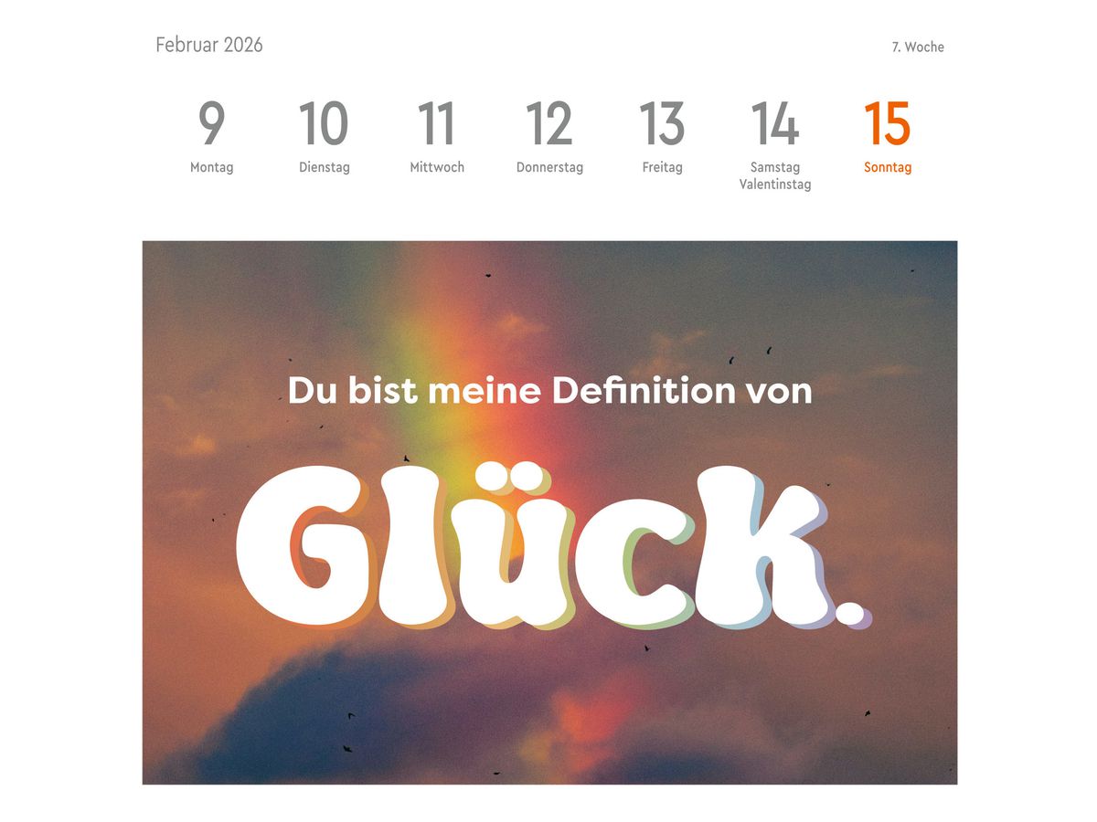 HEYE Cal. de cartes postales 2026 23558+26 Statements 16.5x17.7cm (9783756412617)