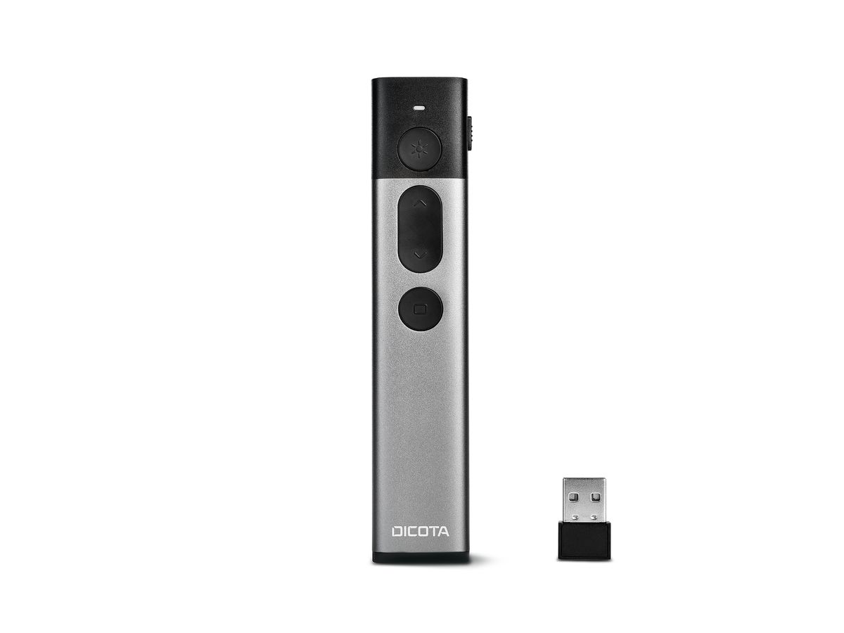 DICOTA Wireless Laser Presenter D32075 silver (7640239421523)
