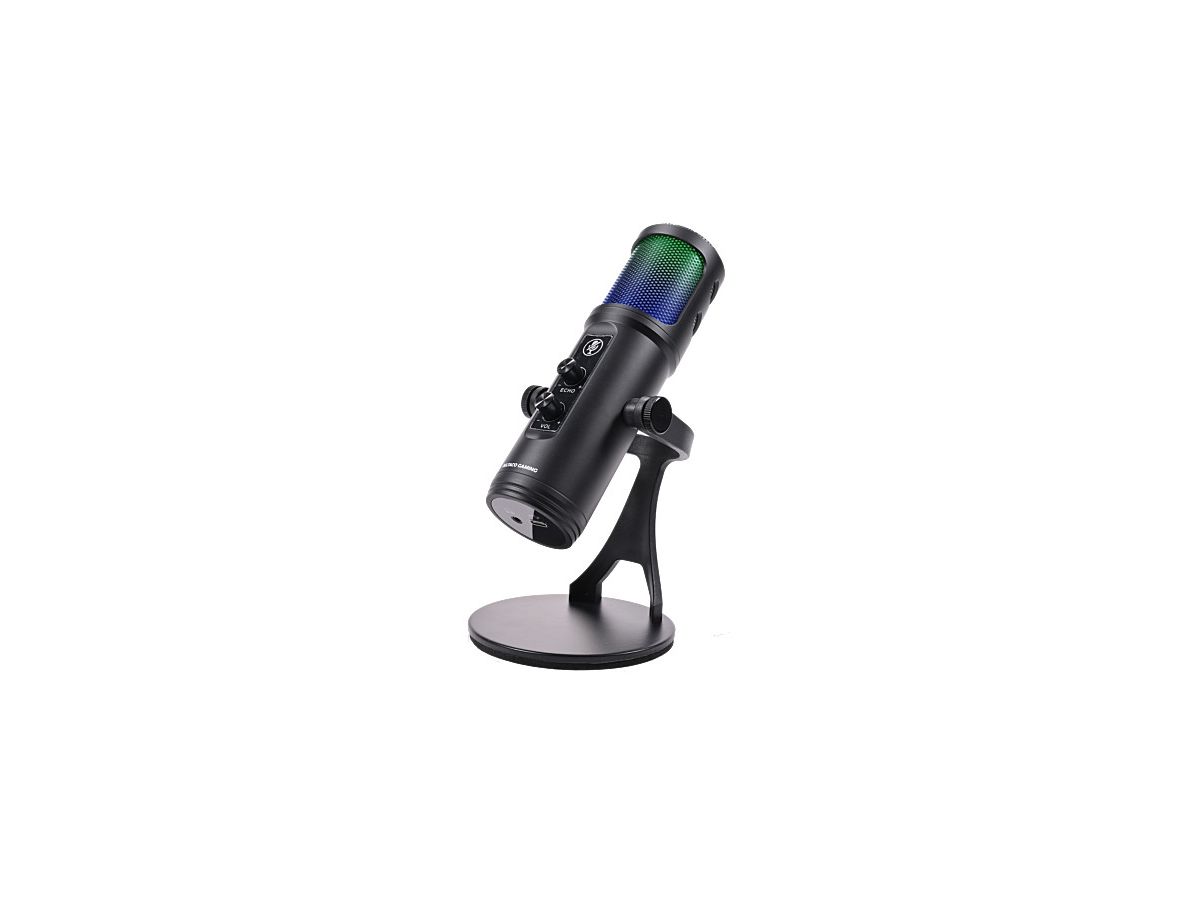 DELTACO RGB Microphone GAM-171 Black (7333048060846)