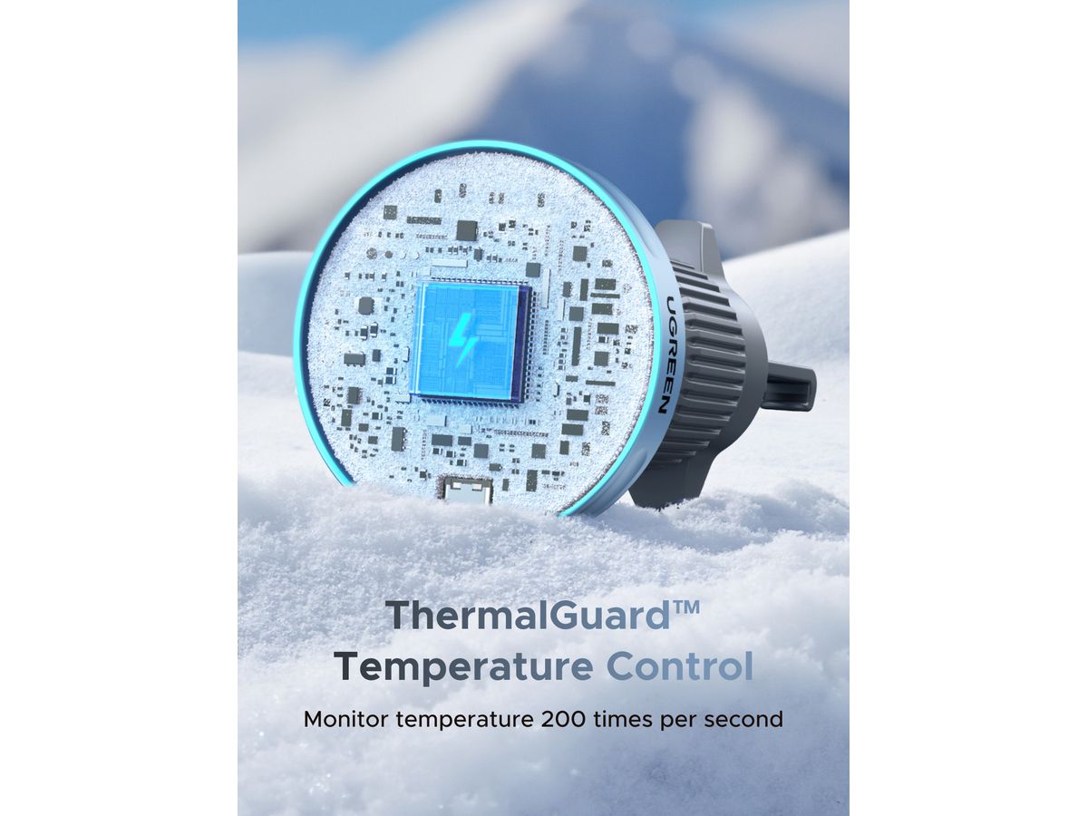 UGREEN Magnetic Car Charger 25W 55967 Wireless, Qi2.2 (6941876259670)