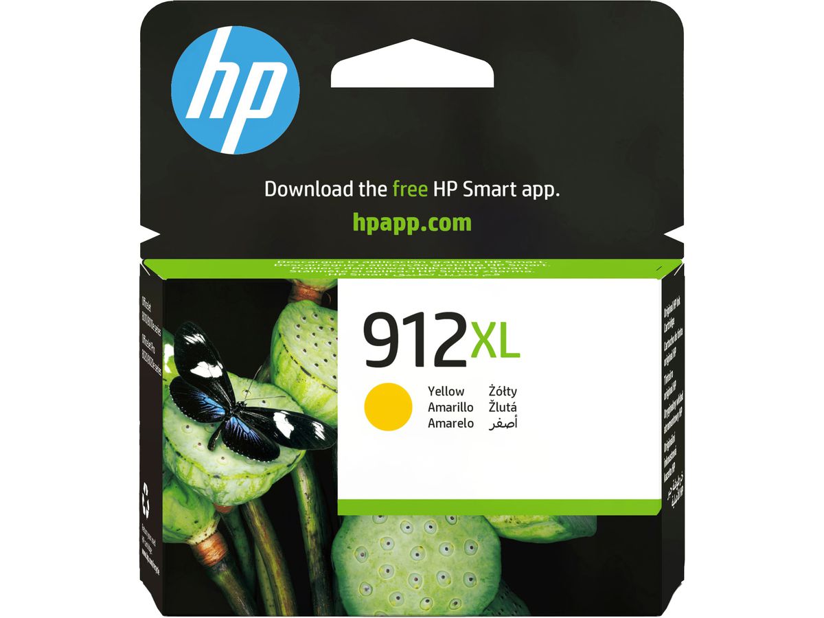 HP Cart. d'inch. 912XL yellow 3YL83AE OfficeJet 8010/8020 700 p. (0192545866941)