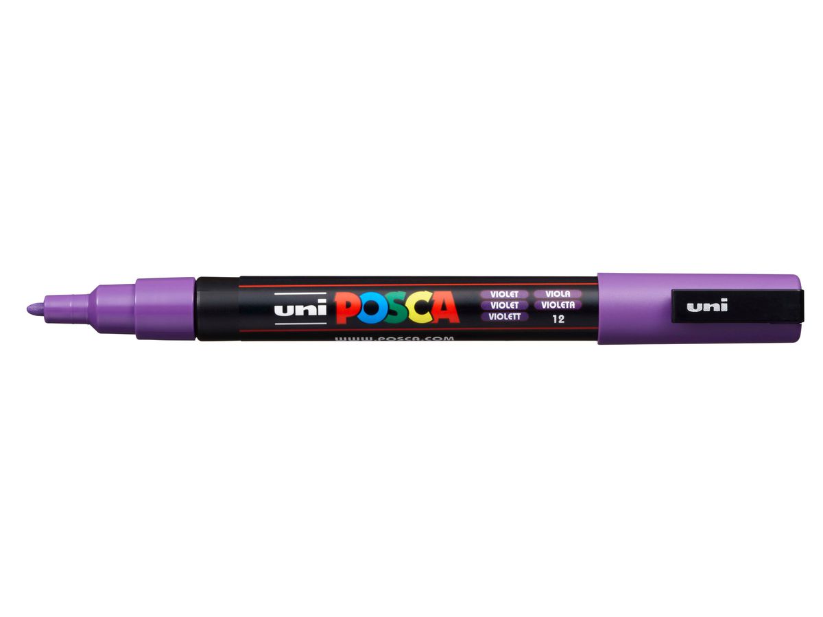 POSCA Marker 0.9-1.3mm PC-3M VIOLET viola (4902778915844)