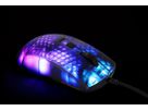 DELTACO Ultralight Gaming Mouse,RGB GAM-144 Semi-Transparent,DM310,Black (7333048058591)