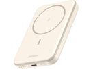 UGREEN Magnetic Power Bank 5000mAh 25207 15W, Wireless, Beige (6941876222070)
