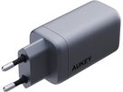 AUKEY OmniaMix II 67W GaN PD PA-B6U GY 3-Port, Wall Charger (0689323786893)