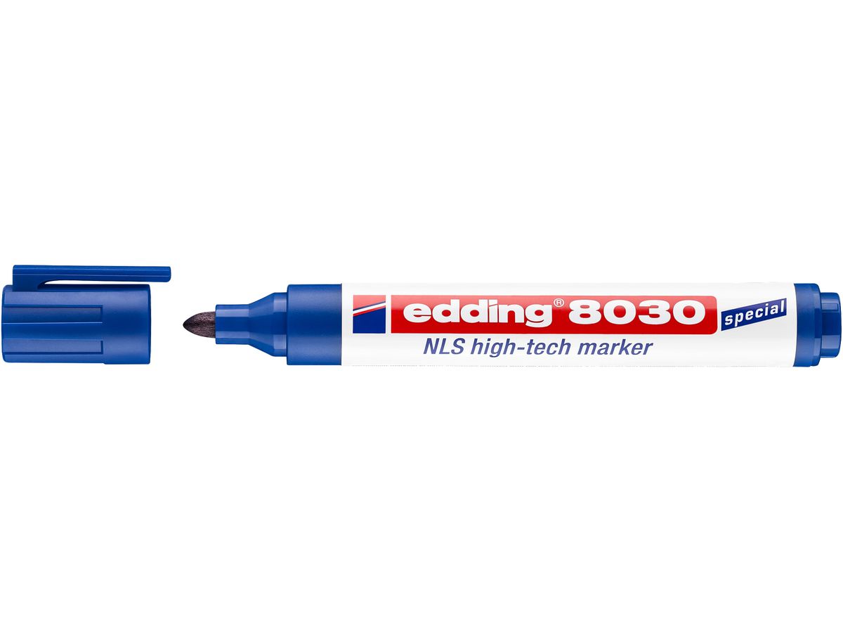 EDDING Hightech Marker 8030 1,5-3mm 8030-3 blau (4004764785612)