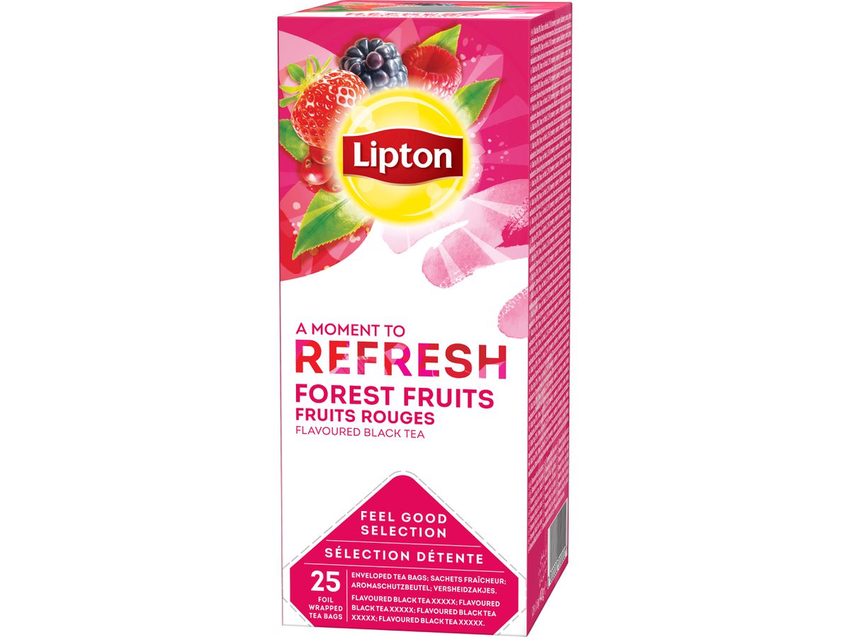 LIPTON Thé aux fruits des bois 4071280 25 Sachets (8720608021338)