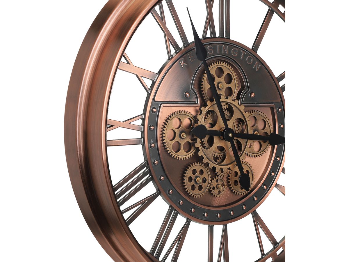 EGLO Horloge murale 70cm 425519 cuivre, Kenema (9008606331260)