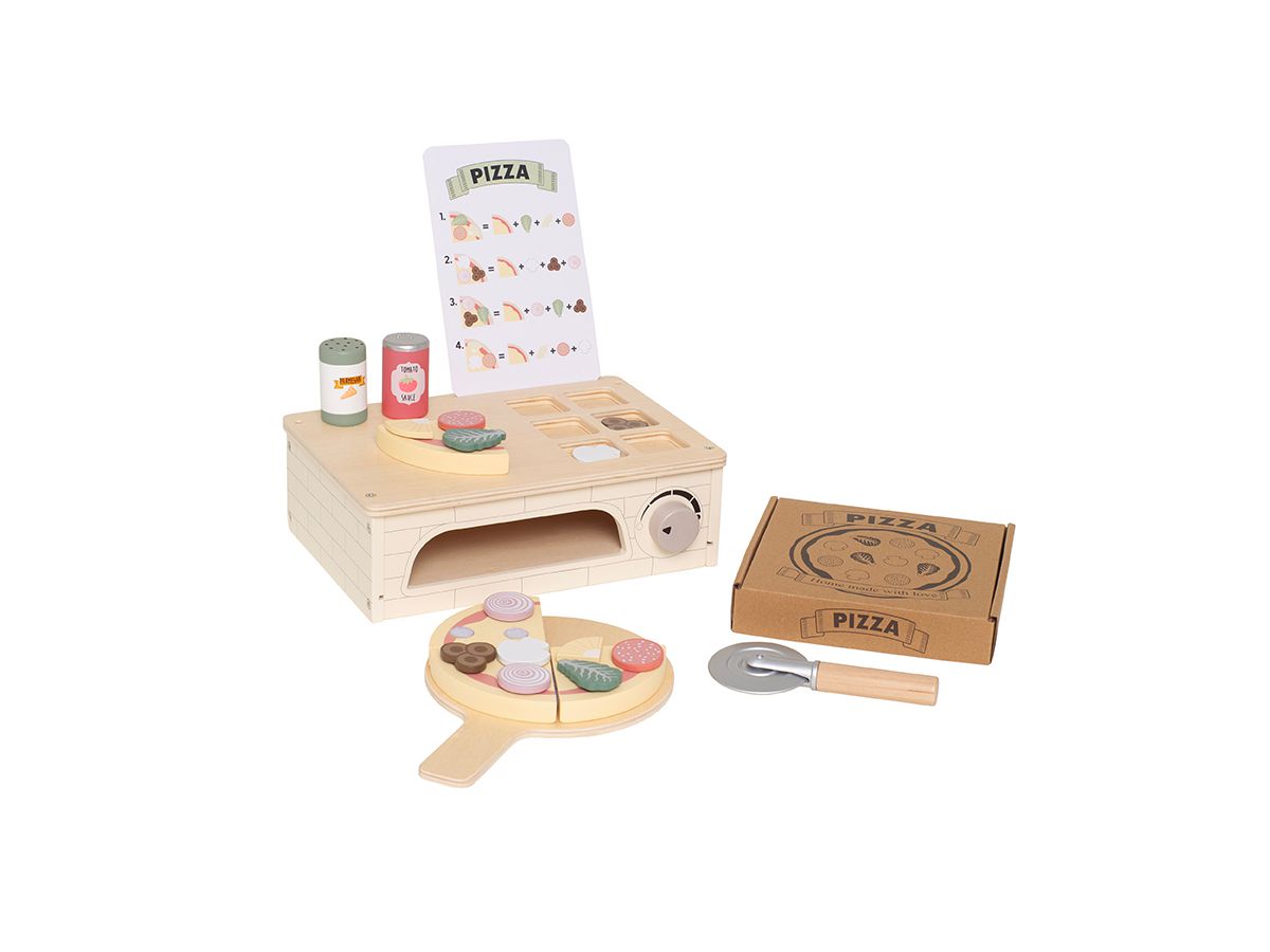 JABADABADO Pizzaofen 29x21x14cm T288 23-teilig (7332599001919)