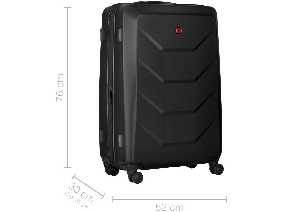 WENGER Prymo Large 93l 612538 Hardside Case Black (7611160242495)