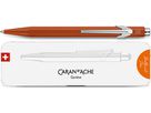 CARAN D'ACHE Penna sfera 849 Colormat-X 849.776 arancione, Slimpack (7630002352123)