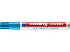 EDDING Permanent Marker 3000 1,5-3mm 3000-10 hellblau (4004764008056)